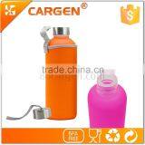 Durable Pretty Design Frosted Glass Water Bottle thumbnail-3