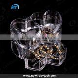 Cosmetic Organizer And Makeup Storage - Best High Quality Clear Acrylic Case For Your Beauty Products & Jewlery thumbnail-2