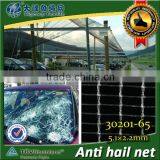 Transparent Leno Weaving Hail Netting for Parking Lot , 30201-65 Mesh Size 5.1x2.2mm