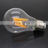 E27 LED filament A60 bulb 2W 4W 6W 8W with AC100-240V