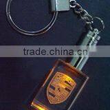 2016 Modern Crystal Keychain With Various Light