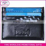 New RFID Blocking Leather Card Wallet Card Protection Holder thumbnail-2