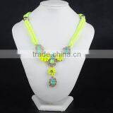 Browse Flowers Gem Sweater Chain Necklace,necklace Jewelry thumbnail-1