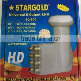 Factory Price Universal KU Band Octo STARGOLD LNB thumbnail-4