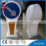 Factory Price White Led Road Sign Board Size