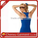 Tops for Women 2016 Bodybuilding Tanktop Gym Singlets Plain Polyester Gym Tanktops Online Shopping Cooling Vest thumbnail-1