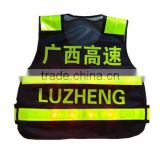Reflective Safety Vest With LED Lights