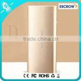 2016 Hot Selling Gold 13000mah Cell Phone Battery Backup Power for Businessman