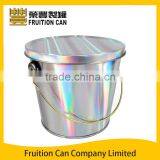 Halographic Bucket Tin with Lid