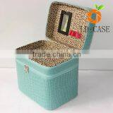 PU Factory Newest Top Quality Luggage Leather Cosmetic Travel Bag thumbnail-2