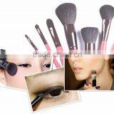 Hot Sale 8 Piece Travel Makeup Brush Set (Pink Color) thumbnail-4