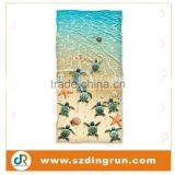 100% Cotton Sea Turtles Animal Printed Reactive Beach Towel