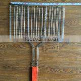 Wholesale Hot Sell High Quality Stainless Steel Mesh Bbq Grill With Long Handle for Bbq thumbnail-4