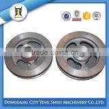 FOUNDRY CASTING SERVICE CUSTOM WIRE ROPE STEEL PULLEY thumbnail-1