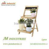 Best Price Outdoor Wooden 2 and 3 Tier Plant Stand Whole Sale thumbnail-6