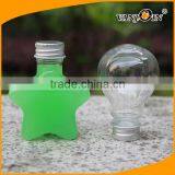 Star Shape Cold Press Juice Bottles With Metalized Cap thumbnail-5