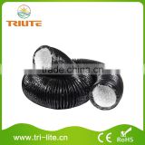 Indoor Air Conditioning PVC Air Duct Black Lightproof Air Ducting