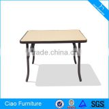 Outdoor Acrylic Board Dining Squre Table