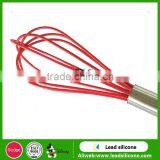 9PCs Red Silicon Kitchen Cooking Utensil Tool Set, Hi-heat Cooking thumbnail-4