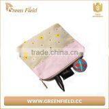 Eco-Friendly Fashionable Cotton Canvas Toiletry Bag Custom Cosmetic Makeup Bag for Women thumbnail-2