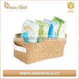 New Arrive Nature Cork Storage Bag Bulk Cork Bags for Bathroom thumbnail-2