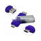 Wholsae Custom Swivel Metal Material Usb Flash Drive Promotional 3.1 Type c Usb Flash Drive thumbnail-2