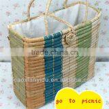 Handmake Corn Husk Basket Wicker Baskets Food Baskets thumbnail-1