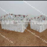 Wicker Basket Woven Storage Basket for Home thumbnail-5