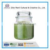 Clear Fancy Candle Glass Jars With Lid With Scented Candles for SPA thumbnail-2