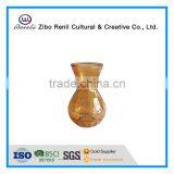 Tea Tined Exquisite Colored Flower Vase Glass for Tea Table Decor