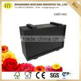 Matt Black Color Pine Wood Gift Box for Cigar thumbnail-5