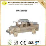 Safe Customized Unfinished Wooden Toy Car thumbnail-1