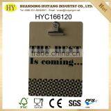 FSC Custom Small Wooden Clipboard Wholesale thumbnail-6