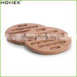 High Quality Bamboo Hot Pot Mat Bamboo Trivet/Homex_Factory thumbnail-2