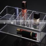 hot selling transparent ps cosmetic lipstick container