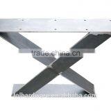 Industrial Wooden Stainless Steel Table Legs ,tale Base,dining Table thumbnail-4