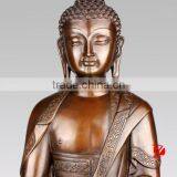 Cast Brass Tibetan Little Buddha Statues thumbnail-1