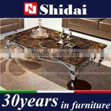 Luxury Marble Top Coffee Table in Gold LV-TA102 thumbnail-1