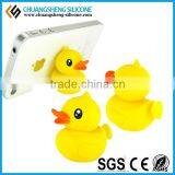 Wholesales Lovely Duck Shape Slicone Phone Holder thumbnail-2