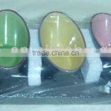 3pcs Color Glazed Ceramic Snack Bowl Tray thumbnail-1