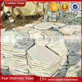 Cheap Irregular Slate Landscaping Stone Paving on Mesh thumbnail-6