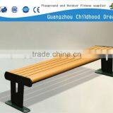 (HD-19905) Cast Iron Bench Leg Hard Wood Weather Resistant Park Bench thumbnail-1