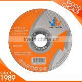 4-1/2"(115x1x22.2mm) Flat Resin Bonded Reinforced Cutting Wheel For Stainless Steel thumbnail-2