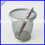 2014 High Quality Office Desktop Round Metal Pen Holder thumbnail-1