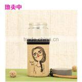 2017 New Design! 12 OZ Insulated 5.0mm Neoprene Can Cooler,linen Can Cooler thumbnail-2