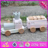 2016 New Design Wooden Train Pull Toys for Toddlers W05C076 thumbnail-2
