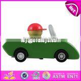 Wholesale Cheap Kids Wooden Toy Truck High Quality Children Wooden Toy Truck W04A035 thumbnail-2