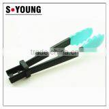 14029 New Style Kitchen and Barbecue Grill Tongs Silicone Plastic Handle Food Tong thumbnail-4