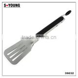 39032 Stainless Steel Kitchen Tongs BBQ Grill Food salad Tongs Slotted tong