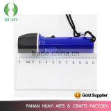 High Quality Fashion Design Colorful Plastic LED Flashlights thumbnail-5